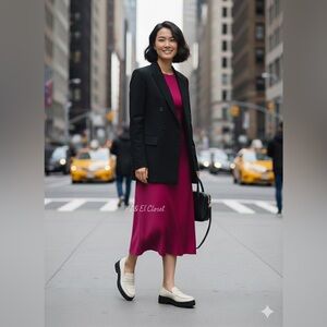 Quince Italian Leather Lug Sole Loafers Bone Ivory Platform Shoes Size 10 NWB